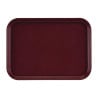 Rektangulär halkfri glasfiberbricka EpicTread Bordeaux 350mm - Cambro - Fourniresto