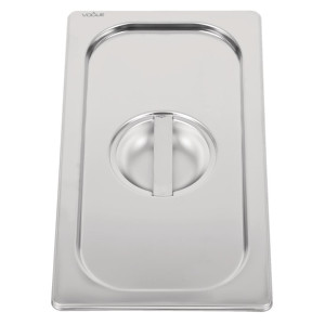 Stainless Steel Lid - GN 1/3 - Vogue - Fourniresto