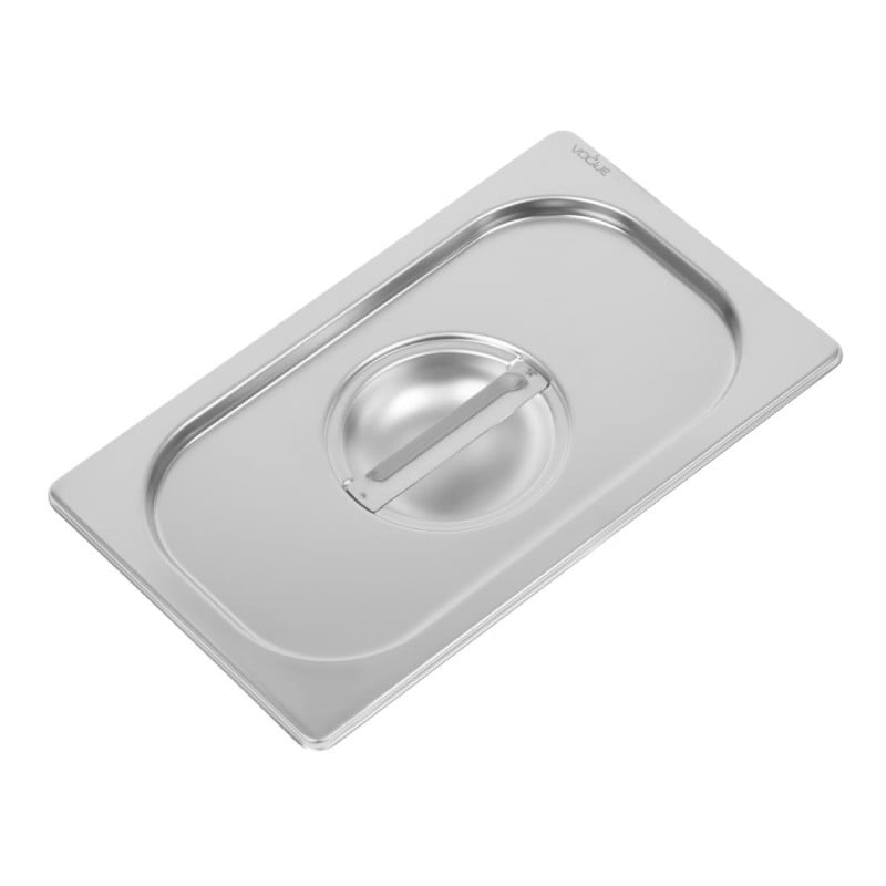 Stainless Steel Lid - GN 1/4 - Vogue - Fourniresto