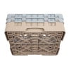 Lasikaappi 16 osastolla Camrack Beige - L 500 x S 500 mm - Cambro