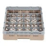 Glass Rack 25 Compartments Camrack Beige - L 500 x W 500mm - Cambro