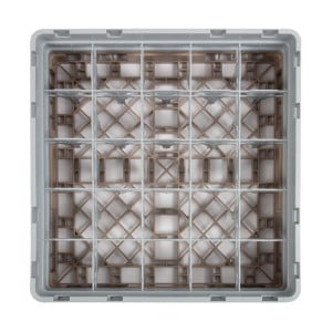 Glasställ 25 fack Camrack Beige Höjd-L 500 x B 500mm - Cambro