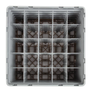 Lasikaappi 25 lokeroa Camrack Beige-500x 500mm - Cambro