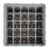 Glass Rack 25 Compartments Camrack Beige-500x 500mm - Cambro