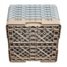 Lasikaappi 25 lokeroa Camrack beige - L 500 x L 500mm - Cambro