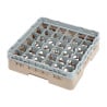 Glass Rack 36 Compartments Camrack Beige - L 500 x W 500mm - Cambro