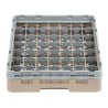 Glasställ med 49 fack Camrack Beige - L 500 x B 500 mm - Cambro