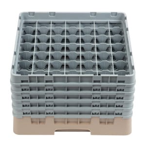 Glasställ 49 fack Camrack Beige-L 500 x D 500mm - Cambro - Fourniresto