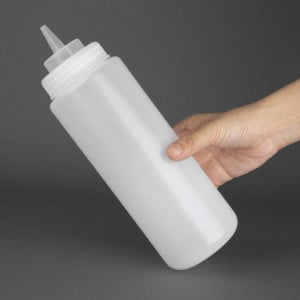 Wide Neck Sauce Dispenser 909ml - Vogue - Fourniresto