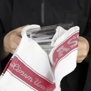 Pellavakangaslasinpyyhkijät - Punainen - L 762 X 508 mm - Vogue