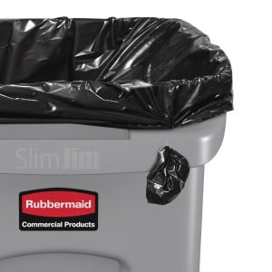 Slim Jim Grå behållare - 87L - Rubbermaid