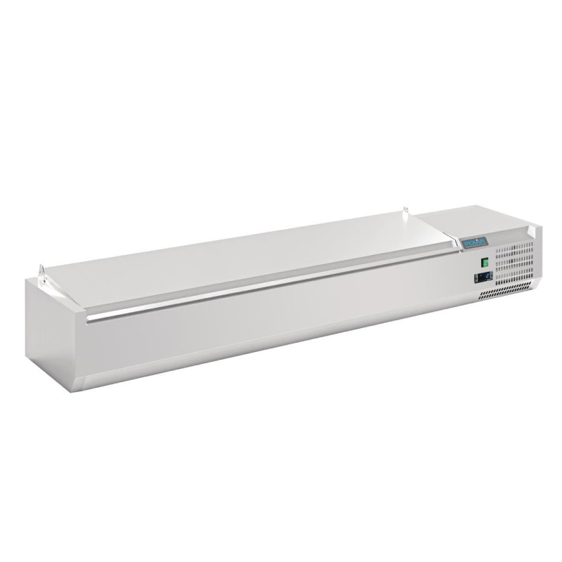 Salladsbar att placera med lock Serie G - 8 x GN 1/4 - Polar