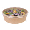 Kraft Round Salad Bowls - 500 ml - Pack of 300 - Fiesta Green