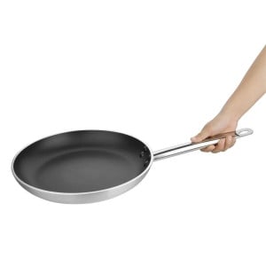 Stekpanna med non-stick beläggning i aluminium och teflon - Ø 320mm - Vogue