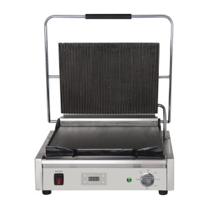 Grand Grill De Contact Simple Rainuré et Lisse - Buffalo