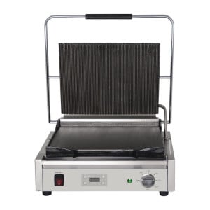 Large Simple Grooved and Smooth Contact Grill - Buffalo