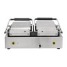 Double Smooth Contact Grill on the Left and Grooved on the Right - Buffalo