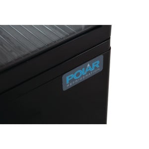 Black Positive Refrigerated Display Case Series C - 68 L - Polar - Fourniresto