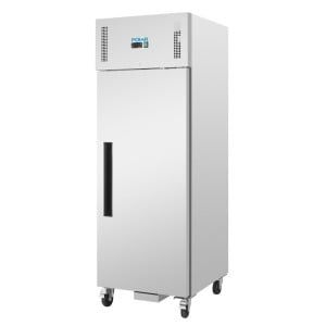 Ruostumattomasta teräksestä valmistettu negatiivinen jääkaappi 1 ovi - 514 L - Polar