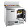 Refrigerated Preparation Counter Pizza Salads Series G -254L - Polar - Fourniresto