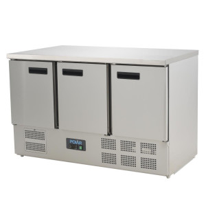 Refrigerated Table 3 Doors Series G - 368L - Polar - Fourniresto