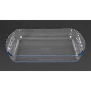 Rektangulär ugnsform i glas - L 350 x B 230 mm - Pyrex