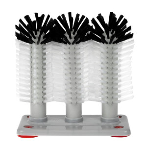 Brosse À Verres Tridell - L 155 x P 100 mm - Jantex