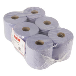 Central Feed Roll 1 Ply - Blue - Jantex