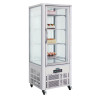 Stainless Steel Pastry Display Case 1 Glass Door Series G - 400L - Polar - Fourniresto