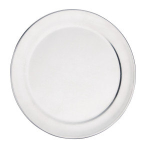 Aluminium pizzaplåt med bred kant - Ø200mm - Vogue - Fourniresto