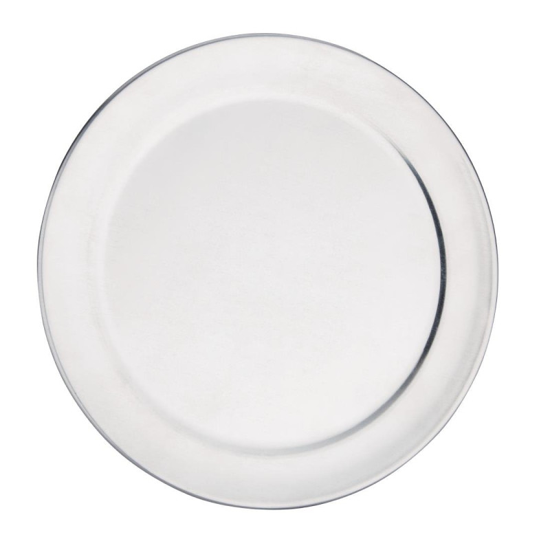 Aluminium pizzaplåt med bred kant - Ø200mm - Vogue - Fourniresto