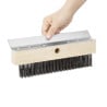 Pizza oven scraper brush - 255mm - Vogue - Fourniresto