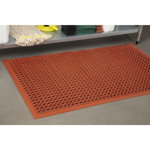 Tapis en Caoutchouc Anti-Fatigue - L 1500 x P 900 mm - Jantex