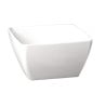 Square Melamine Bowl Pure White - 90mm - APS - Fourniresto