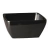 Square Melamine Bowl Pure Black - 90mm - APS - Fourniresto