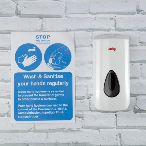 Soap and Hand Sanitizer Dispenser - 900ml - Jantex