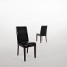 Chaises En Simili Cuir Noires - Bolero - Fourniresto