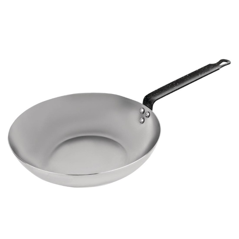 Wok hiiliteräs 28 cm - Vogue - Fourniresto