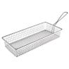 Rectangular Deep Stainless Steel Presentation Basket - Olympia - Fourniresto