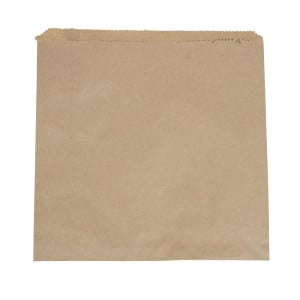 Compostable Kraft sandwich bags - Pack of 1000 - Vegware - Fourniresto