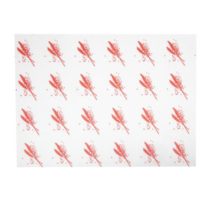 Emballages Burgers Rouges - Lot de 1000 - FourniResto