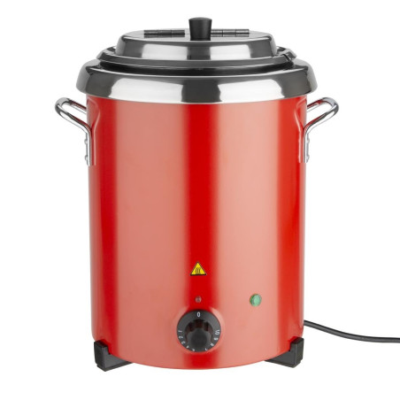 Red Soup Pot with Handles - 5.7L - Buffalo