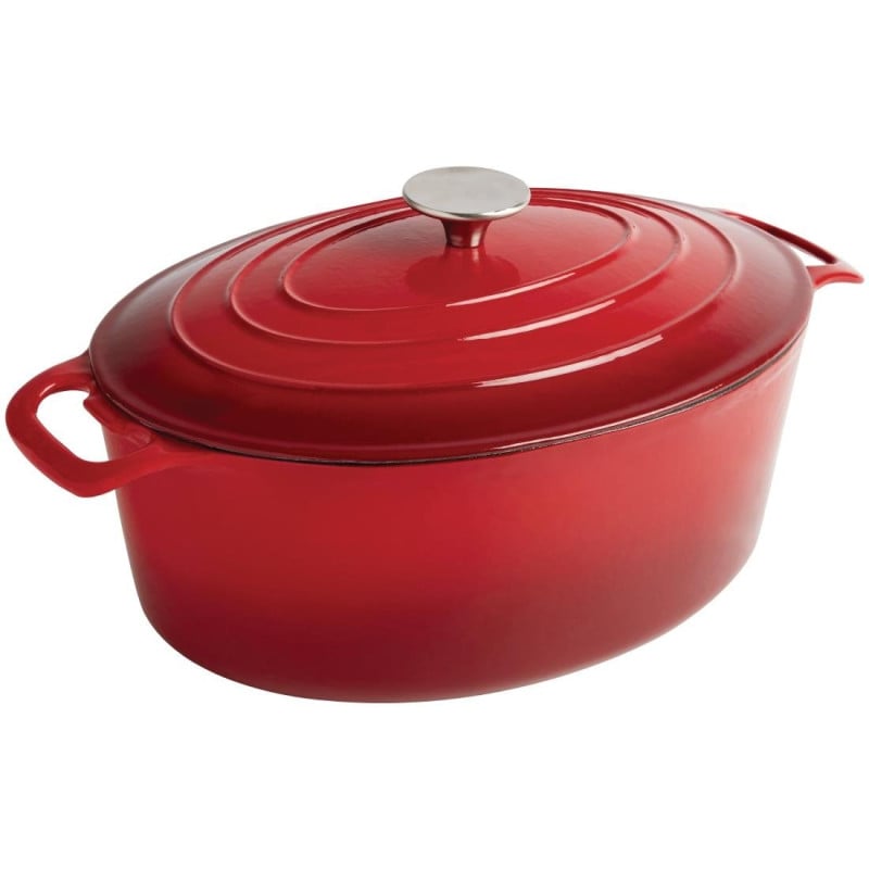 Cocotte Ovale Punainen - 5L - Vogue