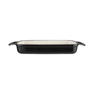 Rectangular Black Cast Iron Dish - 1.8 L - Vogue