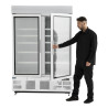 Negative Refrigerated Display Case 920L - Polar - Fourniresto