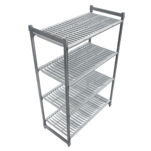 Yksikkö, jossa on 4 avohyllyä - L 1530 x S 460 mm - Cambro