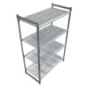 4-Shelf Louvered Unit - W 1530 x D 460mm - Cambro