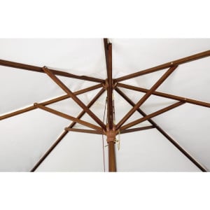 Square Ecru Parasol - W 2500 x D 2500mm - Bolero