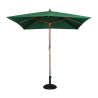 Parasol Square Green - L 2500mm - Bolero