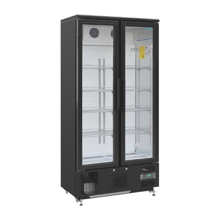 Double Hinged Door Vertical Back Bar Cooler Polar G-Series - 490L - Polar